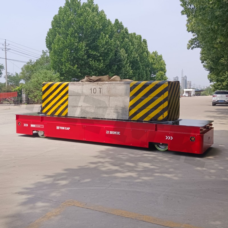 10 ton customized trackless electric transfer vehicle